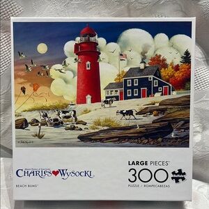 Charles Wysocki Beach Bums Puzzle
